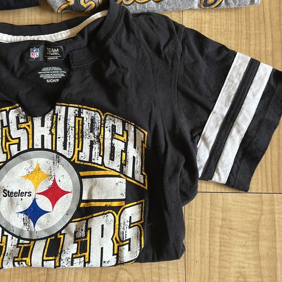 (3) size S womens Steelers shirts - Picture 3 of 9